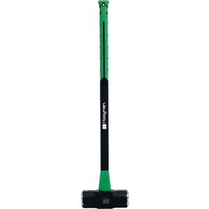 Hooyman Sledge and Club Hammer with Heavy Duty Construction, Ergonomic No-Slip H-Grip Handle, Fiberglass Core, High Strength Steel for Construction, Gardening, Land Management, Yard Work, and Outdoors, 16lb