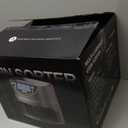 Aneken Coin Counter and Sorter with TFT Display - Accurate Sorting Machine for 5 Denominations, Smooth Operation at Up to 300 Coins Per Minute, Ideal for Efficient Money Management (Blue)