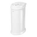 Ubbi Steel Diaper Pail, Odor Locking, No Special Bag Required, Award-Winning, Registry Must-Have, White
