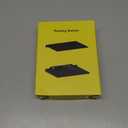 6 Wall Display Shelf for Lego Building Bricks, 4x5 inch Dual-Sided Display Shelf with 16x13 4.9mm Studs for Lego Shelf Display, Builders, Room Decor (Black)