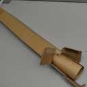Tatuo 4 Pcs 24" x 48" Large Blank Brown Paper Banners for Poster Crafts