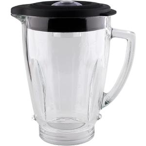 Replacement Parts Glass Jar with lid, Compatible with Oster Pro 1200 Blender