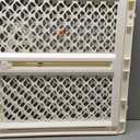 Toddleroo by North States - Supergate Ergo Baby Gate: Plastic Baby Gate for Stairs & Doorways - Adjustable Indoor Safety Gate - Made in USA - 26 to 42 Inches Wide - 26 Inches Tall - Ivory