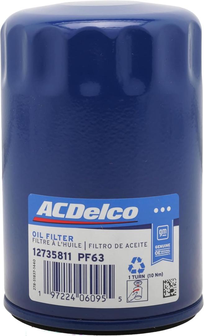 ACDelco GM Original Equipment PF63 (12735811) Engine Oil Filter