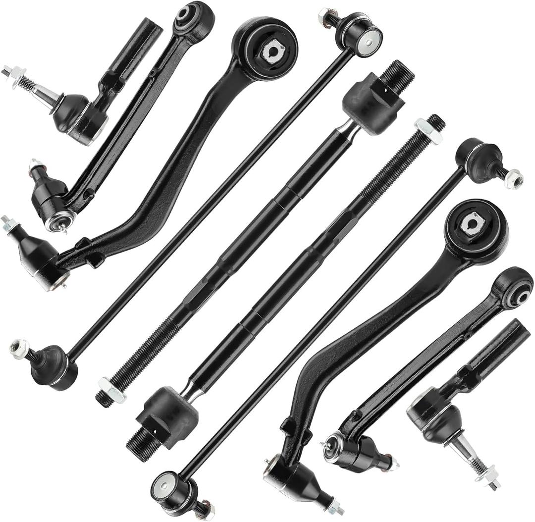 10PCS Front Lower Forward + Rearward Control Arms Suspension Kits Fit for Chevy Camaro 2010 2011 2012 2013 2014 2015