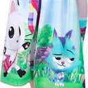 DreamWorks Gabby's Dollhouse Bath/Pool/Beach Soft Cotton Terry Hooded Towel Wrap, 24 in x 50 in, By Franco Kids