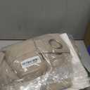 H.VERSAILTEX Linen Curtains Flax Linen Blended Curtain Panels for Living Room/Bedroom Semi Sheer Privacy Curtains 84 inch Length 2 Panels Set Nickel Grommet Window Drapes (52" W x 84" L, Taupe)