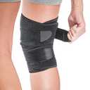 MUELLER Sports Medicine 4-Way Adjustable Knee Brace, Knee Pain Relief Support for Men and Women, Ideal for Arthritis, Sprains, Black (Fits knee circumference up to 20 in (50 cm))