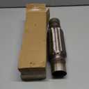 Exhaust Flex Pipe Universal Type 100% Stainless Steel For Heavy Duty and Cars (1 PC, 2.25X8X12)