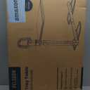 PELEGON Tray Table, 360° Swivel Table for Recliner, Adjustable Height with X-Large Table for Eating and Laptop, TV Trays for Couches & Chairs with Ergonomic Stand Assist Safety Handle for Elderly