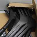 DEDU Suit Hangers for Men 20 Pack, Extra Wide Suit Hanger Non Slip Width 17.7", Thick Plastic Coat Hangers Black with Metal Hook