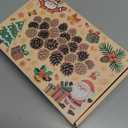 40 PCS Rustic Pine Cone Decorations - Large, Medium and Mini Sizes for Table, Tree and Home Decor