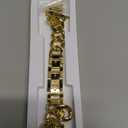 DaQin Gold Band Compatible with Apple Watch Bands for Women 40mm 38mm 41mm 42mm 44mm 45mm 46mm, Metal Chain Link Steel Replacement Accessories Bracelet for iWatch Bands Series 11 10 9 8 7 6 5 4 3 2 1