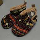 BARERUN Toddler Slippers Girls Boys House Shoes Baby Winter Booties Plush Cozy Kids House Slipper Warm Lightweight Infant Walking Shoes Socks Size21-21