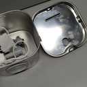 Cat Water Fountain Stainless Steel: Pet Fountains for Cats/Dog Indoor Automatic Waterer Bowls for Drinking Small Animal Water Dispenser Metal Pets Watering Faucet Bottle Auto Kitty Watering Supplies (1 Cat Fountain + 3 Filters)