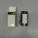 Leviton Countdown Switch for bathroom household lights, 10-20-30-60 min, Neutral Wire Required, 20A, 1HP/16A Fan/Motor, Single Pole, Multi-Way or Multi-Timer, DT260-1LW, White