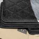 PURE ERA Bullnose Carpet Stair Treads for Wooden Steps Indoor 7 Pcs, 30 x 9.5 Inch