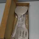 Silicone Spatula Set, 600F Heat Resistant Silicone Spatula Turner Flipper for Cooking, Non Stick and Non Scratch Kitchen Utensils for Eggs & Pancakes, 4 Pack,Khaki