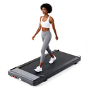Sweetcrispy Compact Treadmill Walking Pad Up to 3.1 MPH Under Desk for Home Office Black