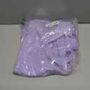 Knitee Women's Off Shoulder V-Neck Ruffle Pleat Waist Bodycon Evening Cocktail Slit Formal Dress (Light Purple)