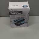 Electric Lunch Box, Food Warmer Heater 12V 24V 110V, 80W Faster Heated Lunch Box for Car/Truck/Home Portable Heating Boxes with 1.5L 304 SS Container Fork & Spoon (Fluorescent green)