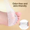 Bunion Corrector for Women Nighttime, Silicone Toe Separators, Breathable and Soft, Prevent Friction, Relieve Pressure Manicure(4 sets) (B)