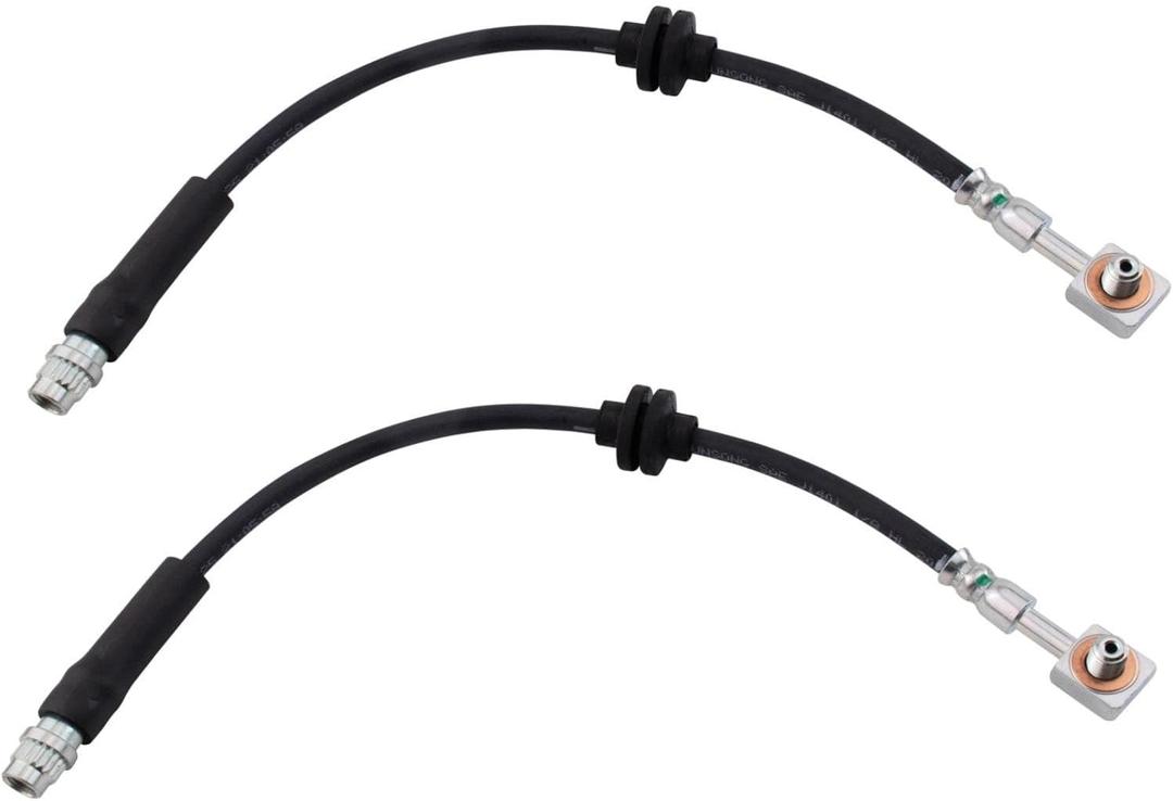 TRQ Brake Hose Set Compatible with 2012-2018 Chevrolet Sonic