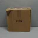 Yanbaga 2 Pack Wood Plant Stand Indoor, 11-12" Mid Century Modern Plant Stand Holder with Growth Ring, Plant Stool Display Stand for Flower Pots , Outdoor, Garden, Patio