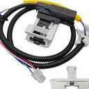 W11307244 W10682535 Washer Lid Lock and Lid Strike w10837741, Compatible with Amana Kenmore maytag Whirlpool Washer, Replace w11253733 w10838613, Fit Models wtw5000dw1 wtw4816fw2 ntw4516fw3