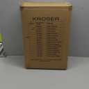 KROSER Hardside Expandable Carry On Luggage with Spinner Wheels & Built-in TSA Lock, Durable Suitcase Rolling Luggage with USB Port, Carry-On 20-Inch, Black