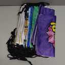 Hero Party Favors Bags Comic Heroes Drawstring Backpacks Goodie Candy Gift Bags for Birthday Party Supplies(18 Pcs)