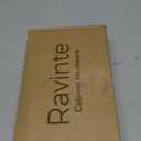 Ravinte 25 Pack Blue Crystal Knobs for Dresser Drawers - 30 mm Glass Cabinet Diamond Shaped Knobs with Silver Base