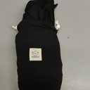 KeaBabies Baby Wrap Carrier - All in 1 Original Baby Carrier Newborn to Toddler Sling, Easy to Wear, Hands Free Bonding, Lightweight, Breathable Infant Wraps (Trendy Black) (One Size (Pack of 1))