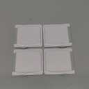 Sliding Door Lock, 4 Pack Child Safety Sliding Glass Door Lock for Sliding Glass Doors, Sliding Windows, Sliding Closet, etc. Easy to Installation Provides More Security for Your Baby and Pets (Gray)