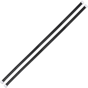 Beistle Theatrical Canes  2-Pack Black Wooden Dance Canes with White Tips, Classic Prop Accessories for 1920s Themed Parties, Magician Acts, Awards Night, Costumes and Stage Performances, 36.5