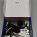 TEEHO TE003 Keyless Entry Keypad Door Lock with Handle, Electronic Digital Smart Locks for Front Door, Smart Door Knob with Code for Bedroom with Interior Locks, Auto Lock, Passage Mode, Matte Black