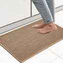 Artnice Small Kitchen Mats for Floor, 16x24 Rubber Backed Absorbent Kitchen Rugs, Woven Floor Runner Rug for in Front of Sink Door Hallway Home, Non-Slip Washable