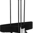 Hanger Stacker, Metal Hanger Storage Organizer Hold up to 60 Velvet Hangers, Space Saver Clothes Hanger Holder for Closet and Laundry, Black