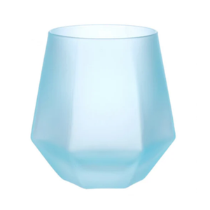 Wine2Go Diamond Silicone Wine Glasses 9oz, Pack 2
