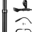 EXA Form 900i 30.9mm/31.6mm Remote Control Dropper Post with 1x Lever kit and Cable in Housing, 100mm/120mm Travel Dropper Seatpost