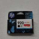 HP Original 920 Black Ink Cartridge | Works with OfficeJet 6000, 6500, 7000, 7500 Series | CD971AN
