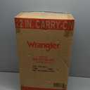 Wrangler 20" Hardside Spinner Carry-On Luggage, Black, 22-inch