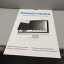 2 Pack 32 inch Computer Privacy Screen Filter for 16:9 Aspect Ratio Widescreen Monitor,32in Curved Computer Monitor Privacy Shield Anti Glare Blue Light Eye Protection, Anti-Scratch Removable Protector Film