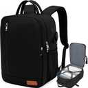 Lossga Travel Backpack, 18x14x8 Spirit Airlines Personal Item Travel Bag, Carry On Backpack Flight Aproved, Weekender Bags for Women and Men, 30L Water Resistant Lightweight Travel Backpacks
