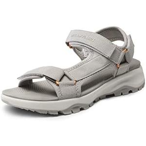DREAM PAIRS Womens Sandals, Light Weight Hiking Sandals for Women, Comfortable Athletic Quick-Drying Walking Water Sandals With Hook And Loop Straps And Soft Insole, 7