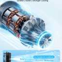 Portable Air Conditioner, 4-in-1 Personal Mini Air Conditioner Cooling Fan, 2000ML Portable AC Evaporative Air Cooler with 1-8H Timer, 120 Oscillation, 4 Speeds & 7 RGB Light Modes for Room Office