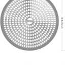 LEKEYE Shower Hair Catcher Drain Protector Strainer-Steel & Silicone 2 Pack
