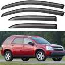 Window Visors Rain Guards for 2005 2006 2007 2008 2009 Chevy Equinox, Out-Channel Window Vent Wind Deflectors Visors Shades for 2006-2009 Pontiac Torrent