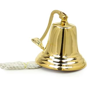 8" Nautical Brass Maritime Ship Bell