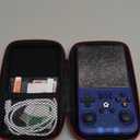 2025 Upgraded R36MAX Retro Handheld Game Console,128GB Built-in 22,000+ Classic Games,Portable Open Source Linux System,4.0-inch 4K HD IPS Screen & Video Player (Blue 128G)